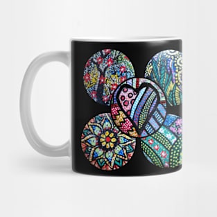 Heart and Flowers by LowEndGraphics Mug